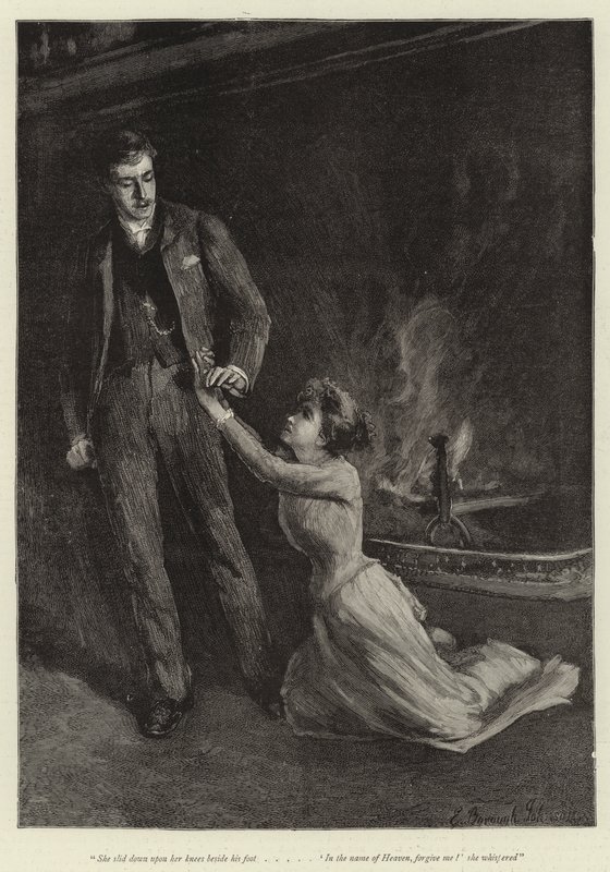 تيس من كوت urbervilles بواسطة Hubert von Herkomer