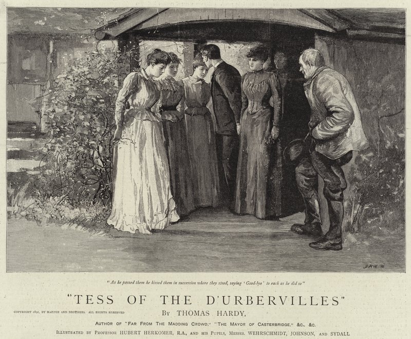 تيس من كوت urbervilles بواسطة Hubert von Herkomer