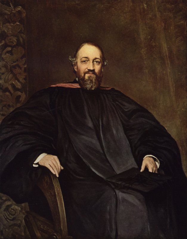 القس م مونتاجو بتلر ، د بواسطة Hubert von Herkomer