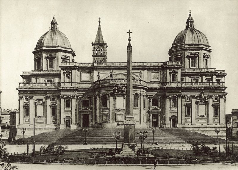 بازيليك S Maria Maggiore ، The Tribune بواسطة مصور إيطالي