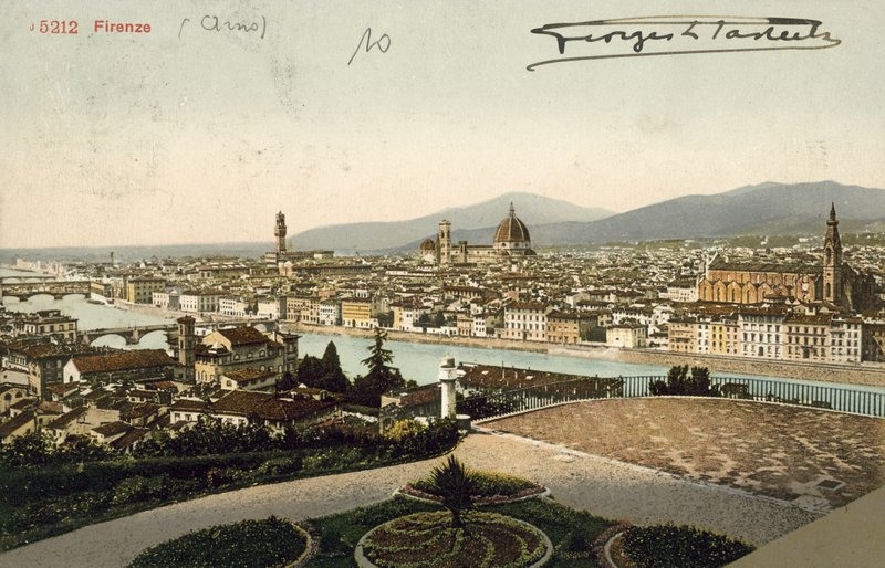 Florence, Italy (colour photo) بواسطة مصور إيطالي