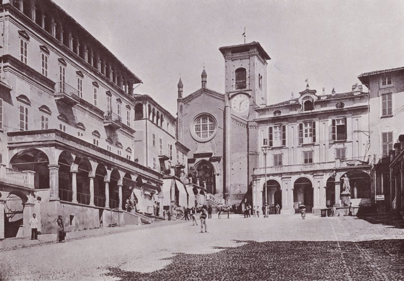إيطاليا: Montcalieri (b / w photo) بواسطة مصور إيطالي
