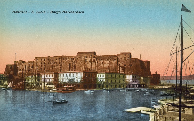 نابولي ، إيطاليا ، S Lucio ، Borgo Marinaresco بواسطة مصور إيطالي
