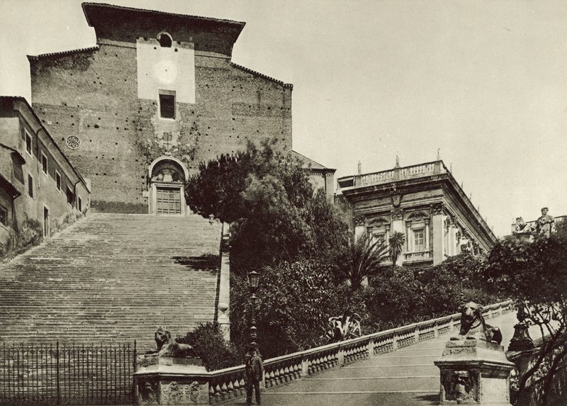 Chruch of S Maria Aracoeli بواسطة مصور إيطالي
