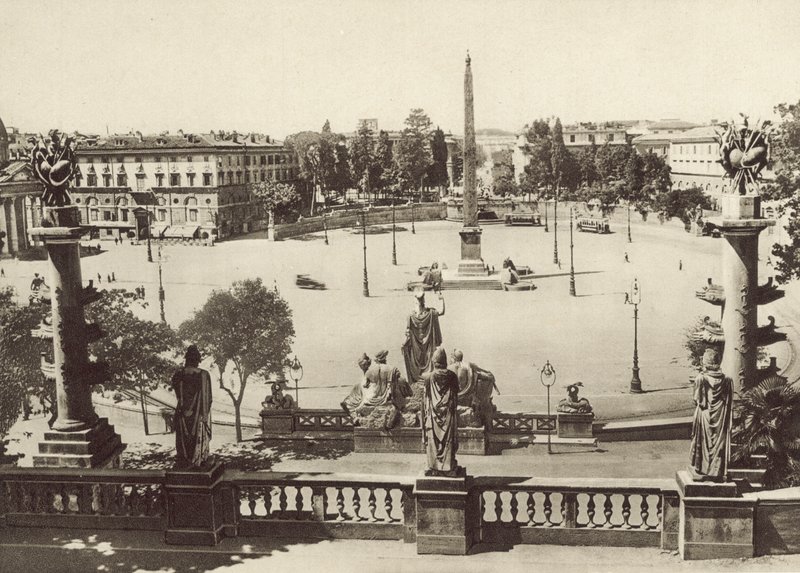 ساحة الشعوب بواسطة مصور إيطالي