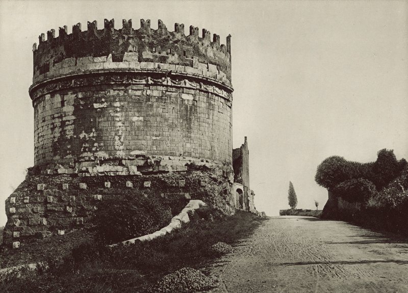 قبر Caecilia Metella بواسطة مصور إيطالي