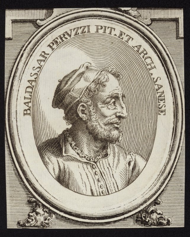 Baldassare Tommaso Peruzzi بواسطة المدرسة الايطالية