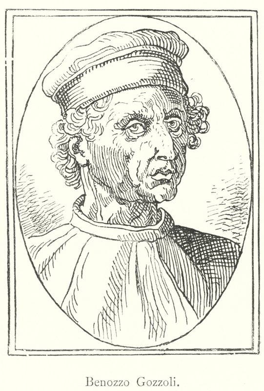Benozzo Gozzoli (نقش) بواسطة المدرسة الايطالية