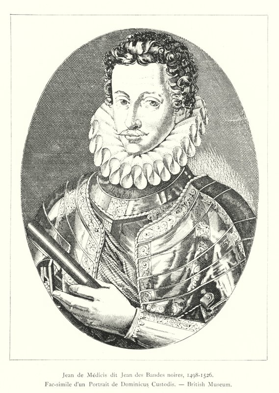 Jean de Medicis المعروف باسم Jean of the Black Bands بواسطة المدرسة الايطالية