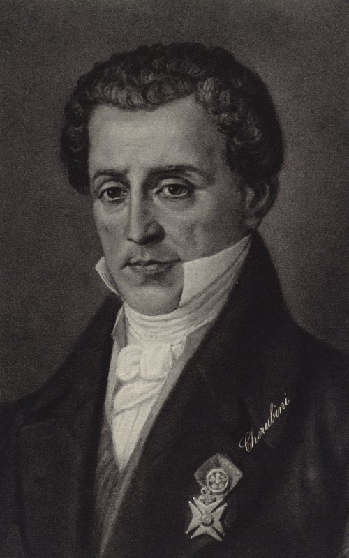 لويجي شيروبيني ، مؤلف موسيقي إيطالي (1760-1842) بواسطة المدرسة الايطالية