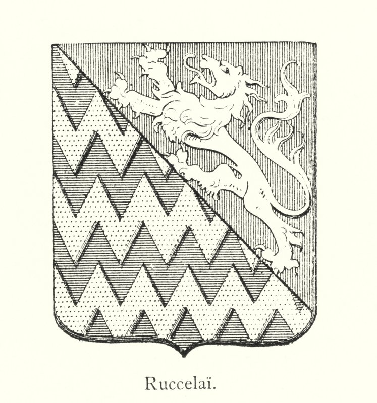 Ruccelai (نقش) بواسطة المدرسة الايطالية