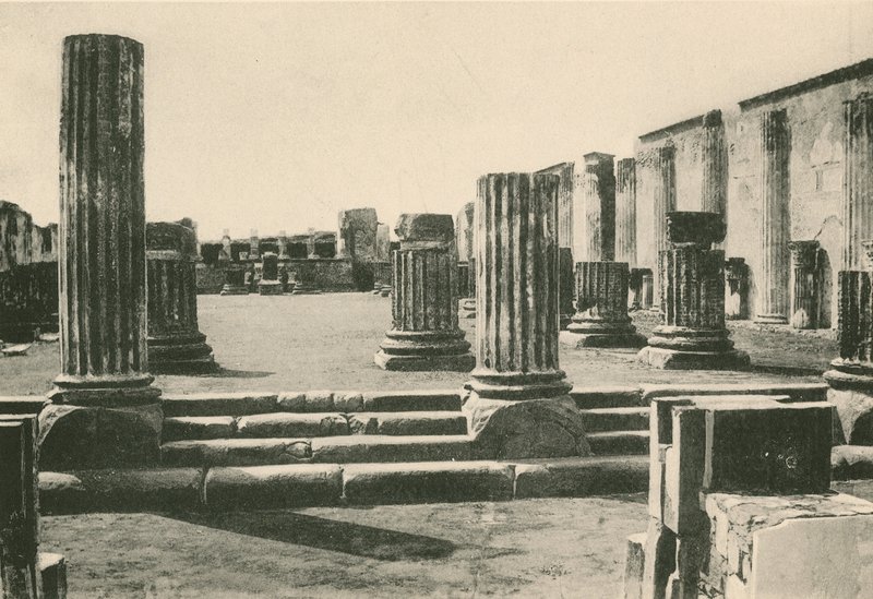 البازيليك كما هي (الحفر) بواسطة المدرسة الايطالية