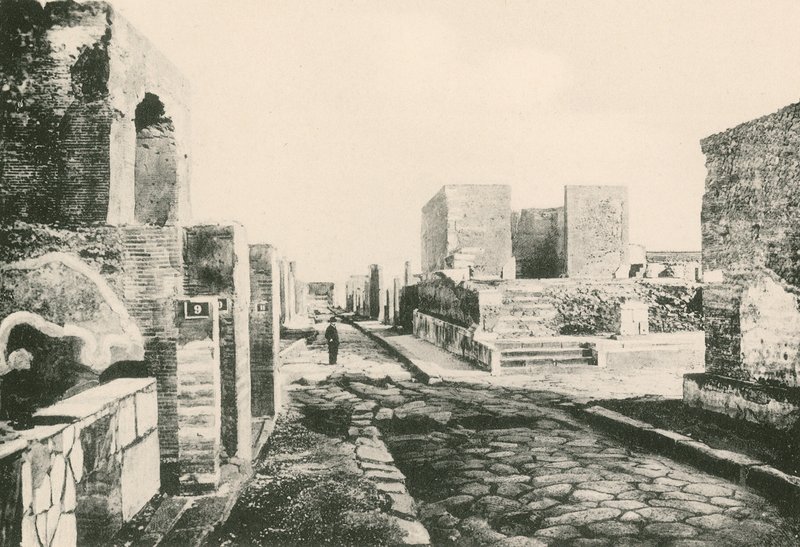 معبد الحظ كما هو (الحفر) بواسطة المدرسة الايطالية