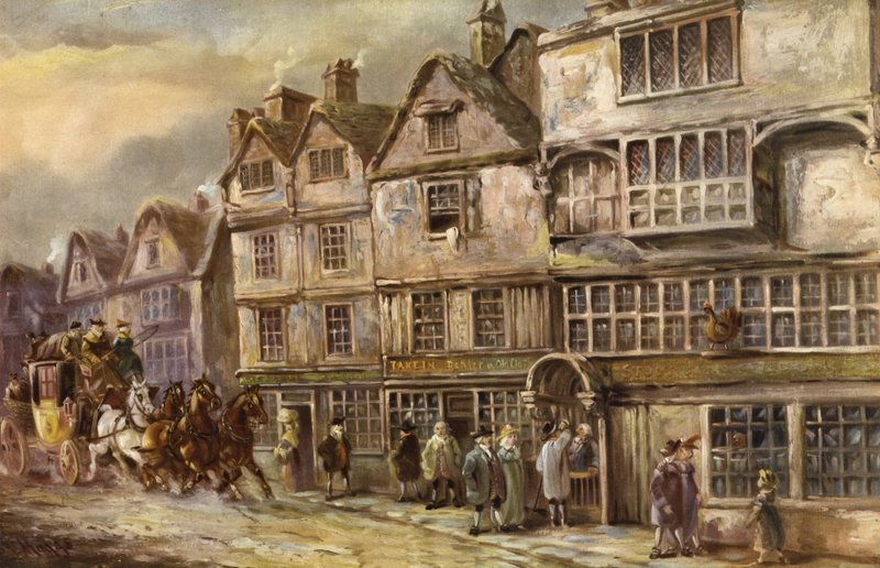 The Cock Tavern ، شارع Bishopsgate ، لندن بواسطة جي سي ماجس