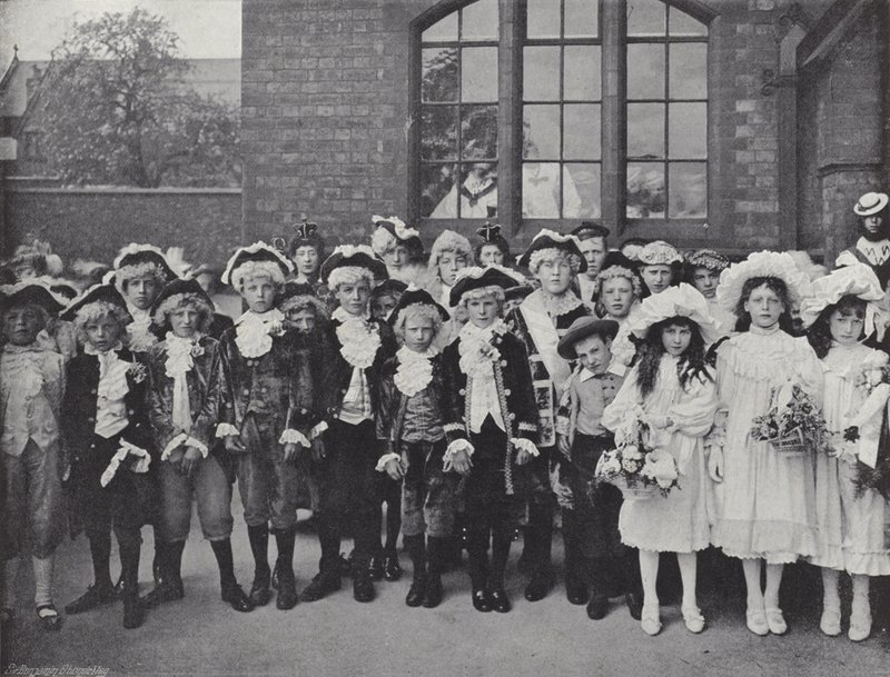 مهرجان Knutsford May Day ، الأطفال بواسطة ج. بنيامين ستون