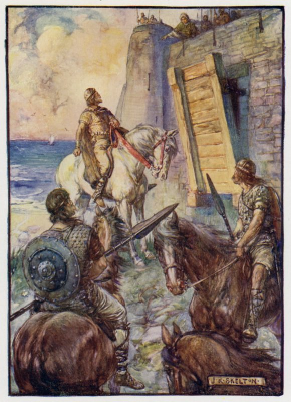 هل ترى ذلك الشراع الصغير إلى البحر؟ Yonder هو Macduff بواسطة JR Skelton