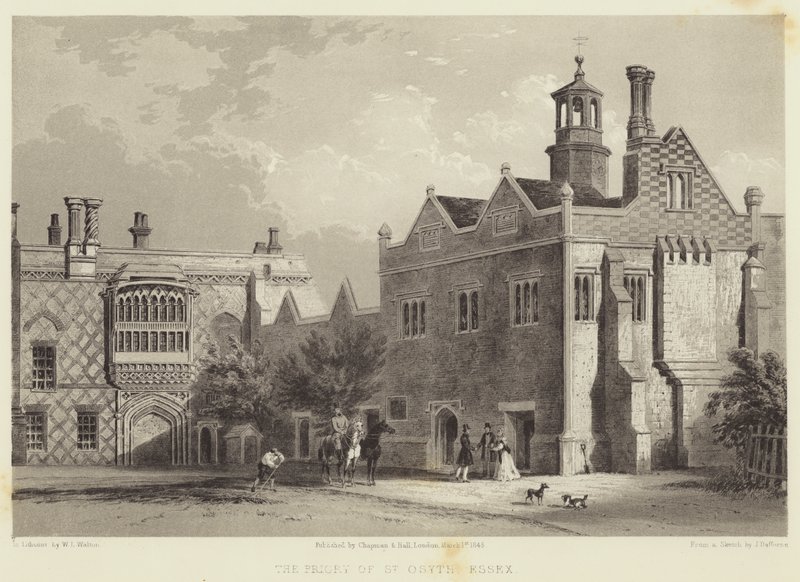 The Priory of St Osyth، Essex بواسطة جيمس دافورن