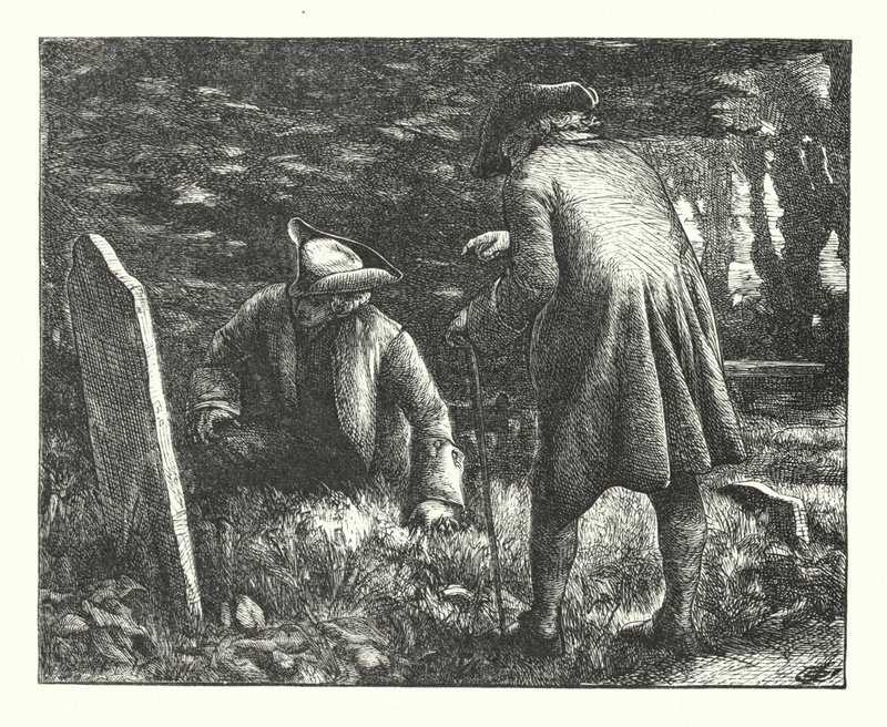 Elegy مكتوبة في فناء الكنيسة الريفية بواسطة جيمس داوسون واتسون