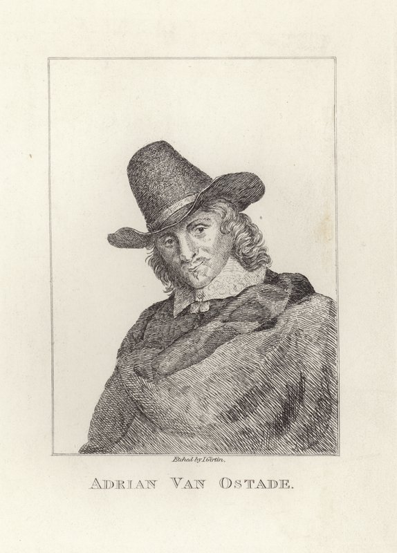 Adriaen van Ostade ، عمد باسم Adriaen Jansz Hendricx. محفوراً بواسطة جيمس جيرتين. بواسطة جيمس جيرتين