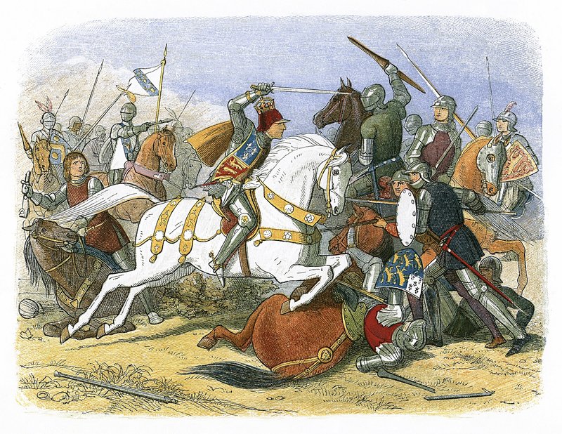 الملك ريتشارد الثالث في Bosworth Field بواسطة جيمس ويليام إدموند دويل