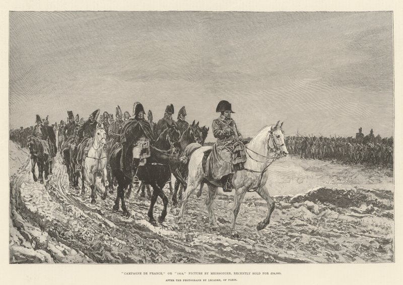 تم بيع Campagne de France ، أو 1814 ، مؤخرًا مقابل 34.000 جنيه إسترليني بواسطة جان لويس إرنست ميسونييه