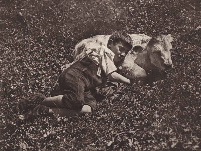 سويسرا: Siesta (b / w photo) بواسطة جين جابريل