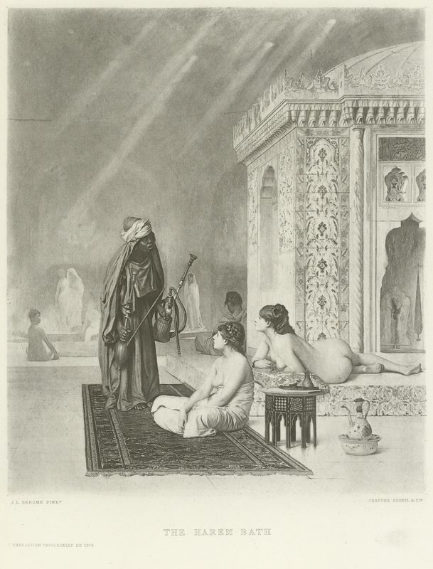 حمام الحريم (الحفر) بواسطة جان ليون جيروم