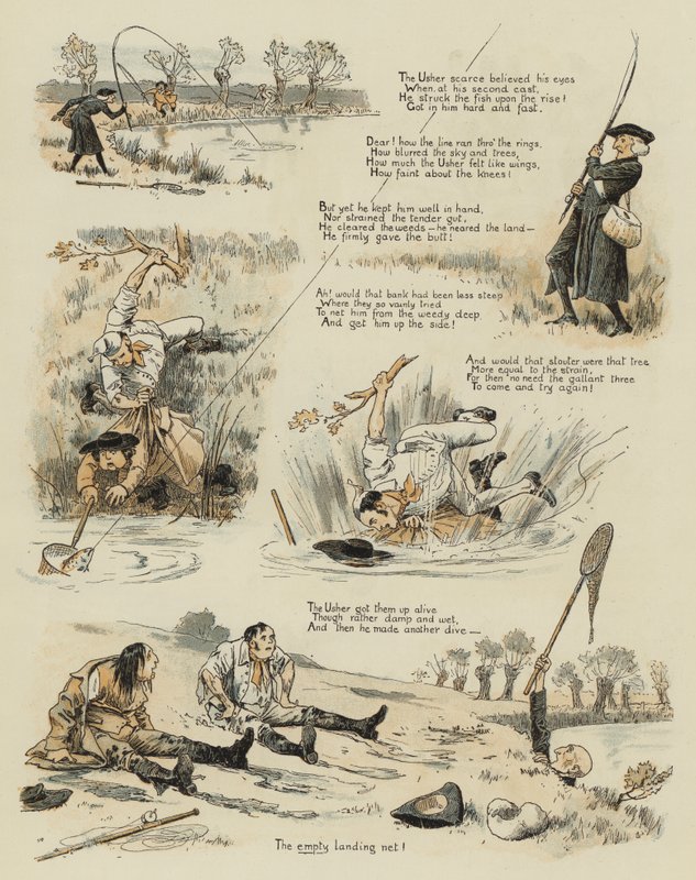 سمك السلمون القديم الكبير (chromolitho) بواسطة جون تشارلز دولمان