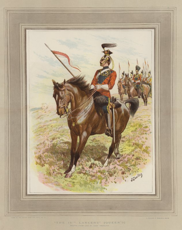 لانسر 16 ، (كوينز) (chromolitho) بواسطة جون تشارلتون