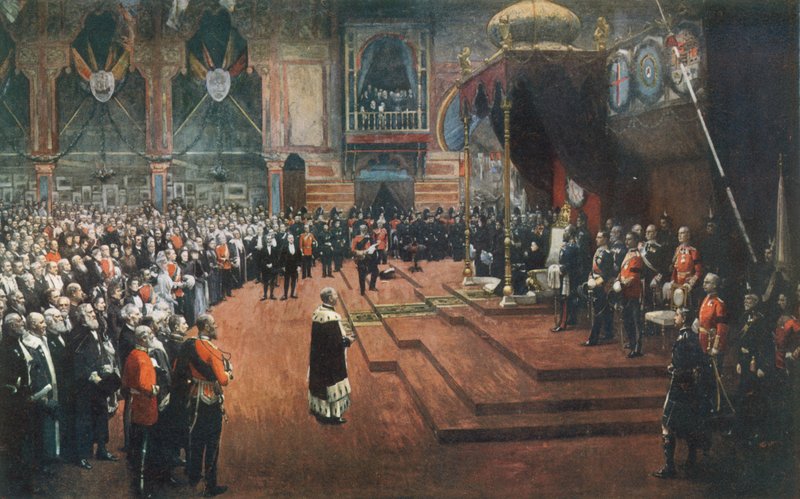 زيارة رسمية للملكة فيكتوريا إلى معرض غلاسكو الدولي ، 22 أغسطس 1888 بواسطة جون لافري