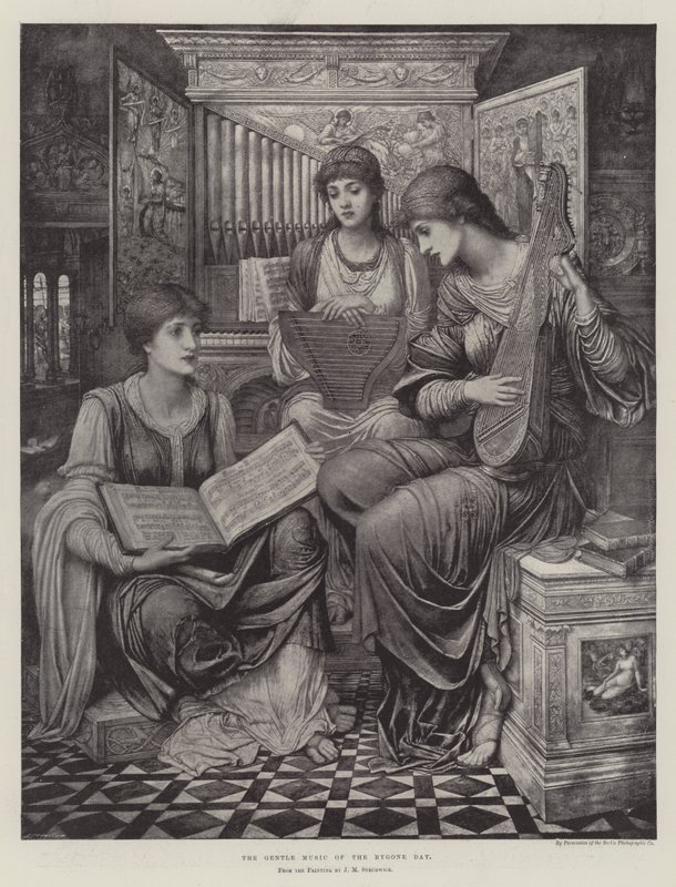 الموسيقى اللطيفة لليوم الغاب بواسطة جون Melhuish Strudwick