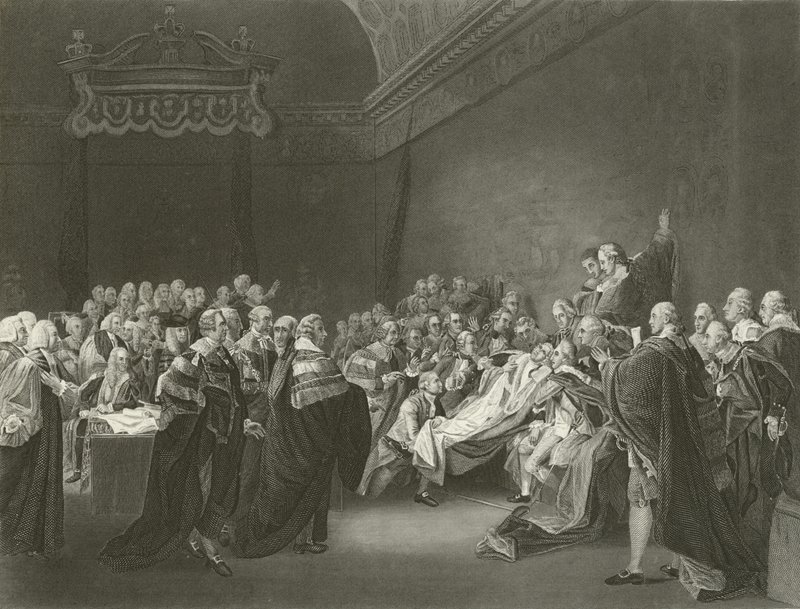 وفاة إيرل تشاتام 1778 بواسطة جون سينجلتون كوبلي