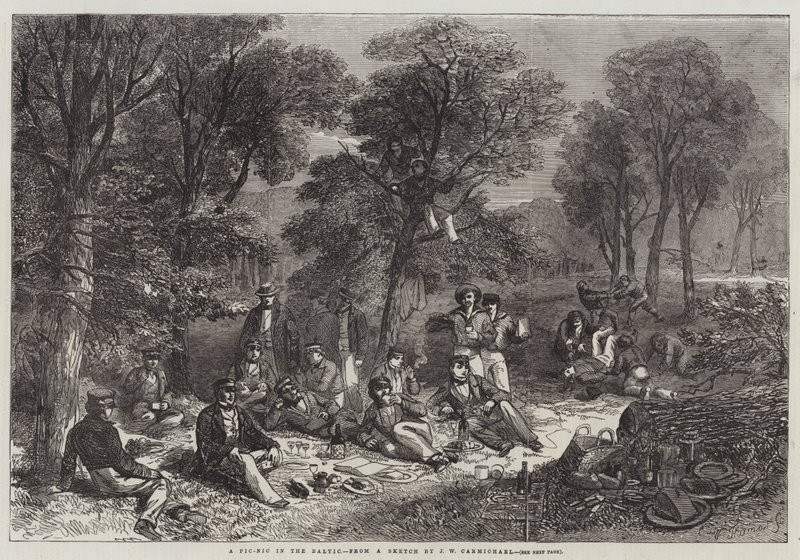 Pic-Nic في بحر البلطيق بواسطة جون ويلسون كارمايكل