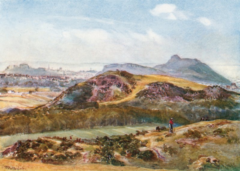 مقعد آرثر من Braid Hills بواسطة جون فوليلوف