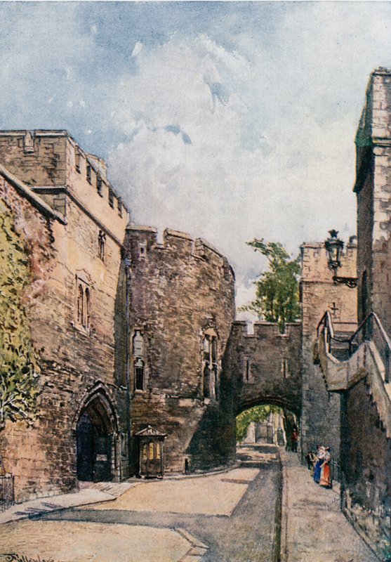 The Bloody Tower and Jewel House (Wakefield Tower) ، باتجاه الشرق بواسطة جون فوليلوف