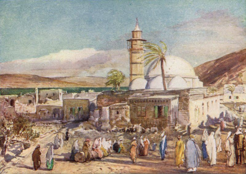 مسجد طبريا وبحيرة الجليل بواسطة جون فوليلوف