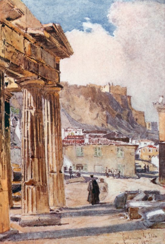 رواق أثينا Archegetis بواسطة جون فوليلوف