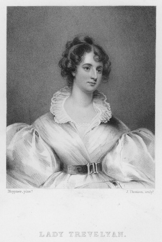 Lady Trevelyan (engraving) بواسطة جون هوبنر