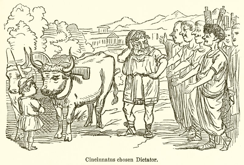 اختار سينسيناتوس الدكتاتور بواسطة جون ليتش