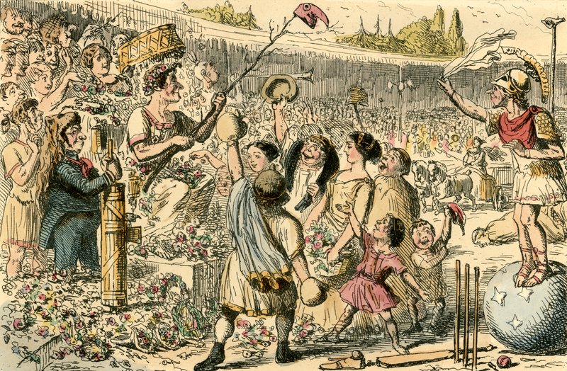 Flaminius استعادة الحرية لليونان في ألعاب Isthmian بواسطة جون ليتش