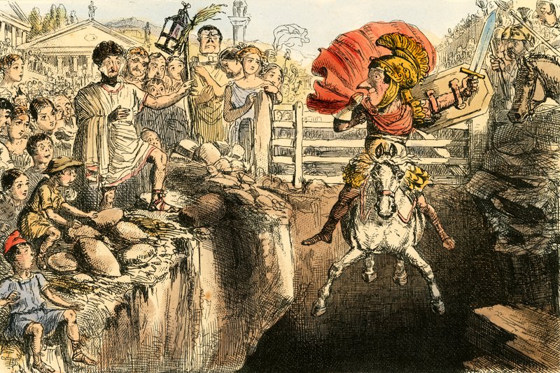 يقفز Curtius الشجاع في الخليج بواسطة جون ليتش