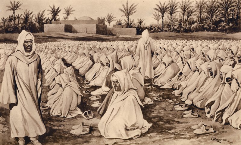 المحمديون في الصلاة (ليثو) بواسطة جون ماكفارلين