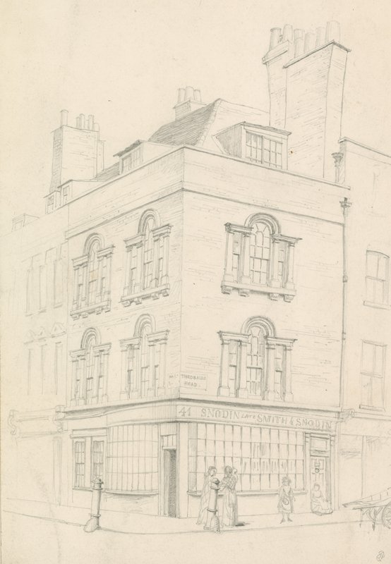 منزل في زاوية شارع Red Lion و Theobalds Road ، مقابل شارع Lamb&39;s Conduit ، لندن بواسطة جون فيليب إمسلي