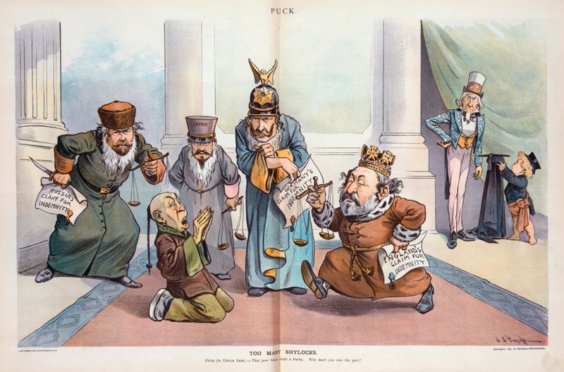الكثير من Shylocks ، 1901 بواسطة جون بوغ