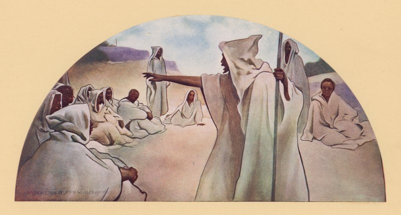 التقليد الشفهي (الليثو الملون) بواسطة جون وايت (بعد) الكسندر