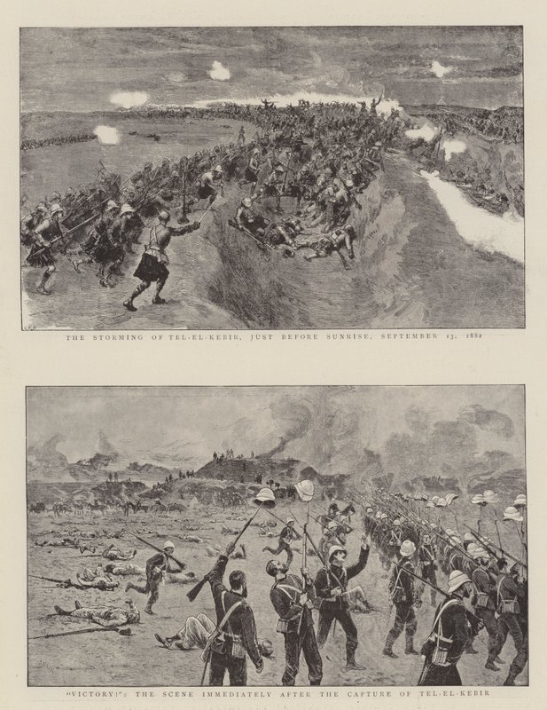 The Capture of Tel el Kebir  بواسطة جوزيف ناش