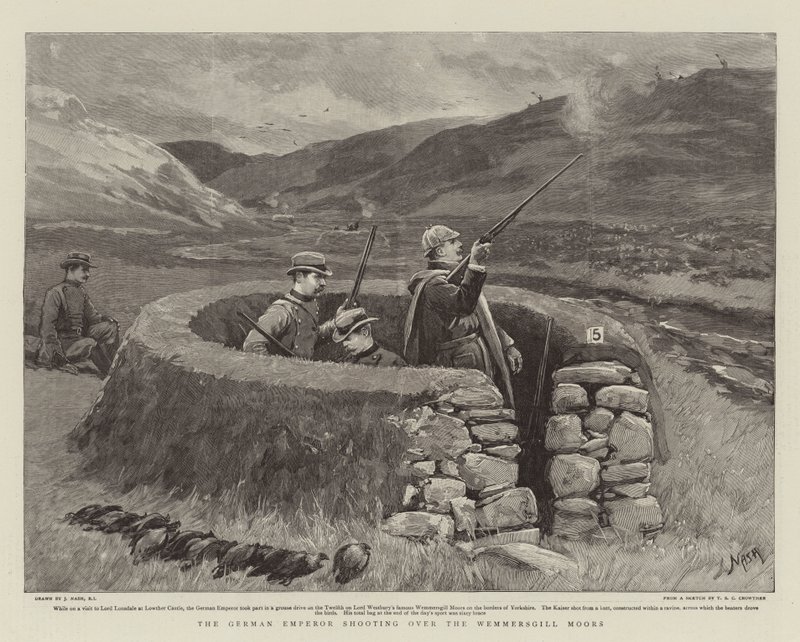 الإمبراطور الألماني يطلق النار على Wemmersgill Moors بواسطة جوزيف ناش