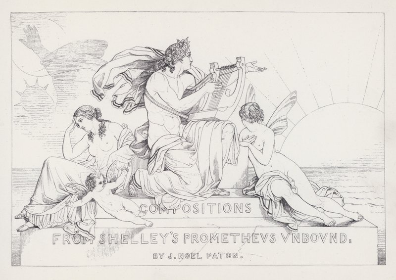 Shelleys Prometheus Unbound بواسطة جوزيف نويل بعد باتون