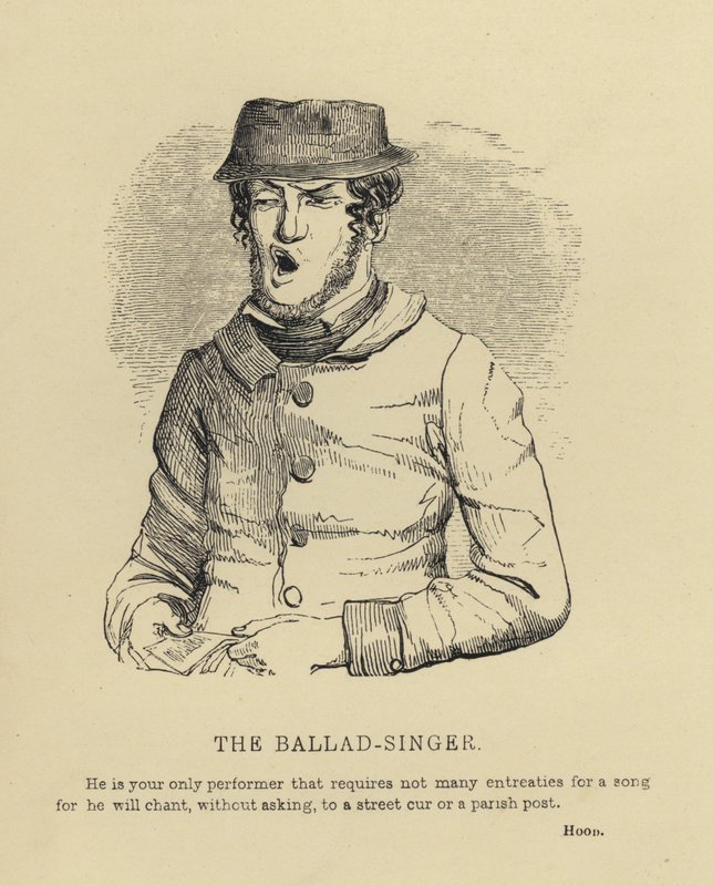 كيني ميدوز: The Ballad-Singer (نقش) بواسطة جوزيف كيني (بعد) ميدوز