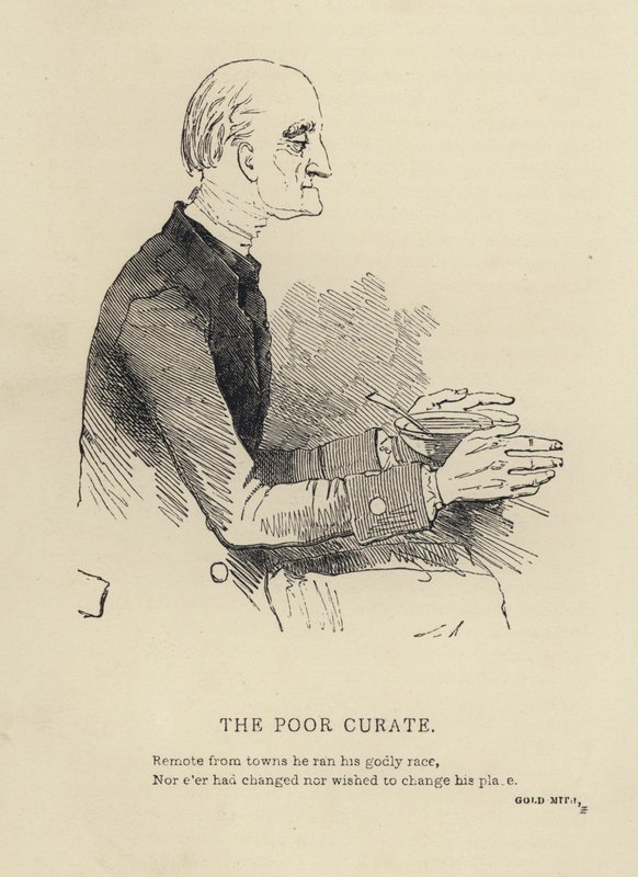 كيني ميدوز: The Poor Curate (نقش) بواسطة جوزيف كيني (بعد) ميدوز